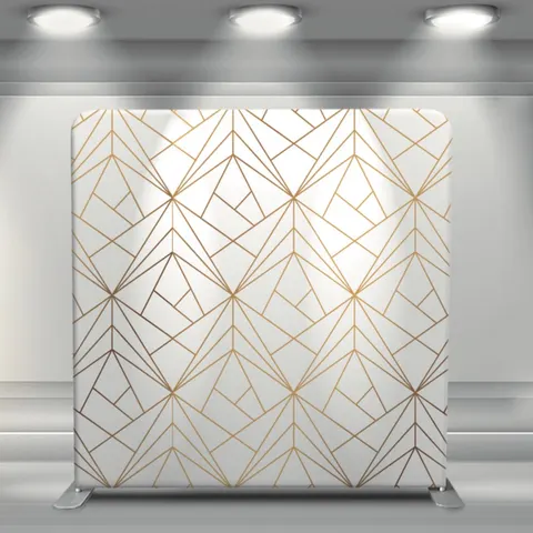 Arany geometria háttér